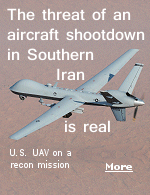 Aircraft in the the Strait of Hormuz area  are in danger of being shot down by Iranians firing Russian S-200 SAM missiles, known to lock on to wrong targets.